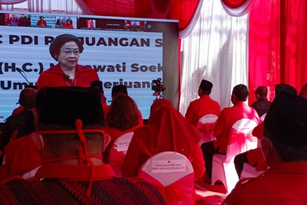 Diresmikan Megawati, PDIP Surabaya Punya Kantor Tetap