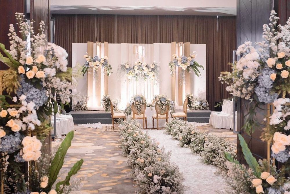 11 Inspirasi Dekorasi Wedding Bernuansa Pastel