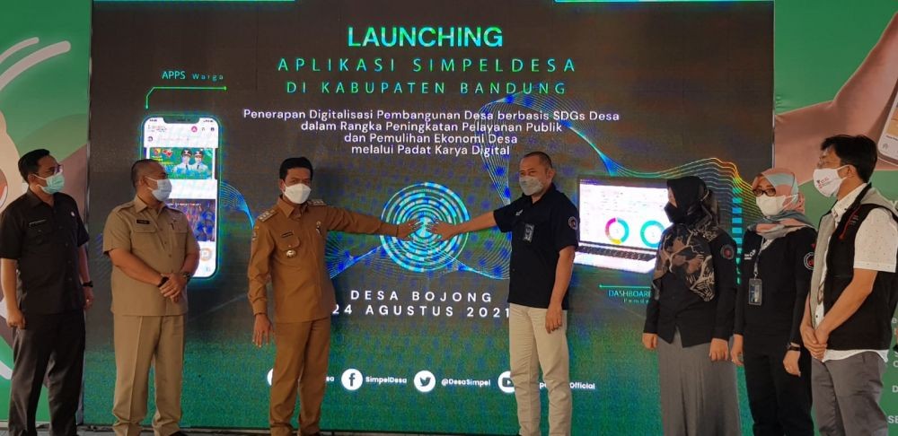 Pemkab Bandung Dorong Implementasi simpeldesa PT Telkom