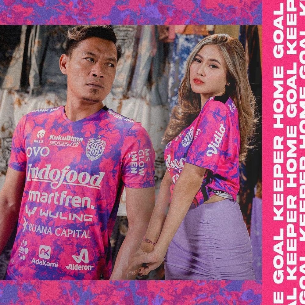 Jersey Baru Bali United Bermotif Tie Dye, Terinspirasi Kaus Barong