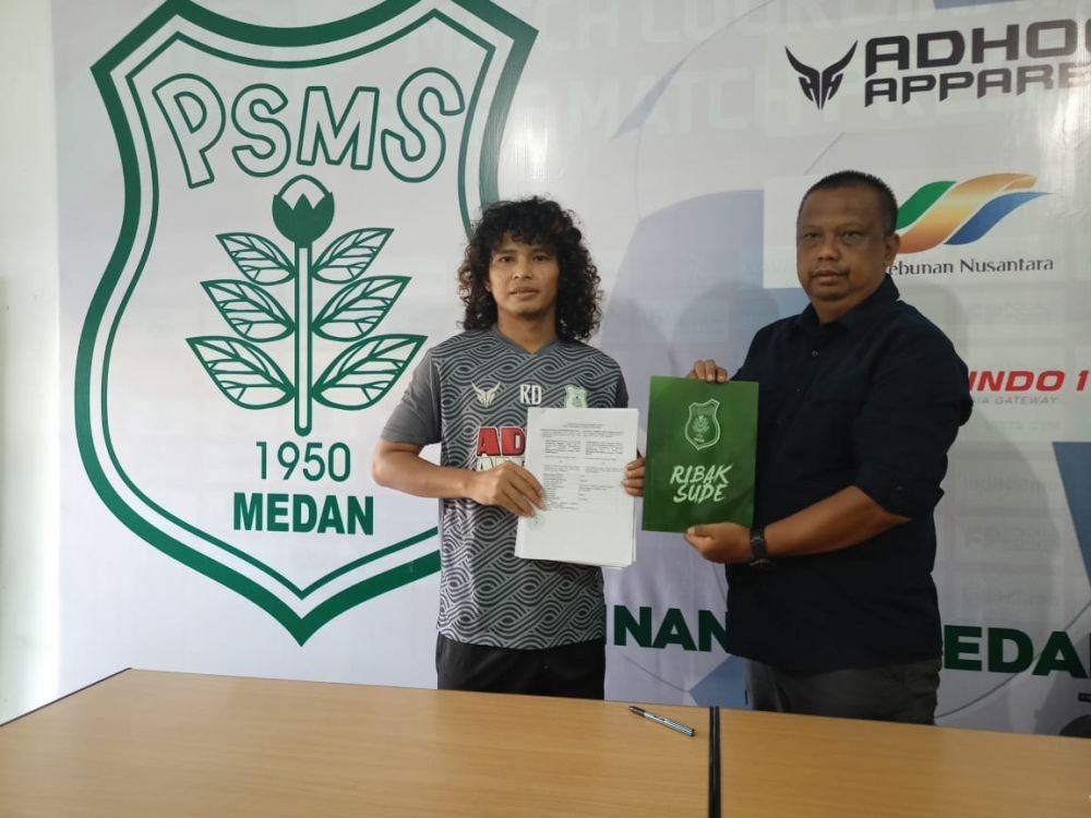 Resmi Dikontrak, Luis Irsandi Kembali Perkuat PSMS Medan
