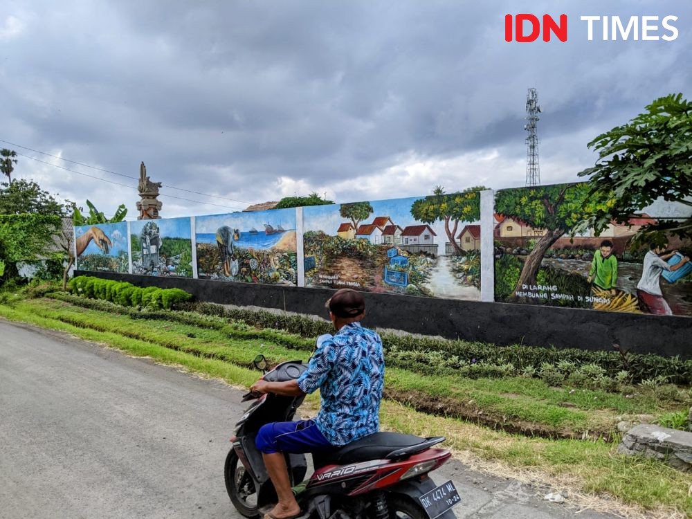 Beda Nih, Pemerintah di Klungkung Bali Kritik Masyarakat Pakai Mural