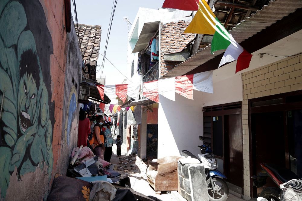 Rumah Ambruk di Tambaksari akan Ditangani Pemkot Surabaya