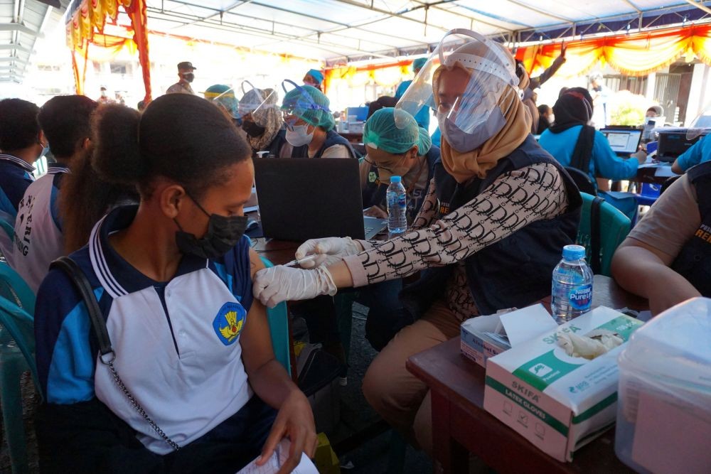 Pemberian Vaksinasi COVID-19 Anak di Sleman Tak Penuhi Target 