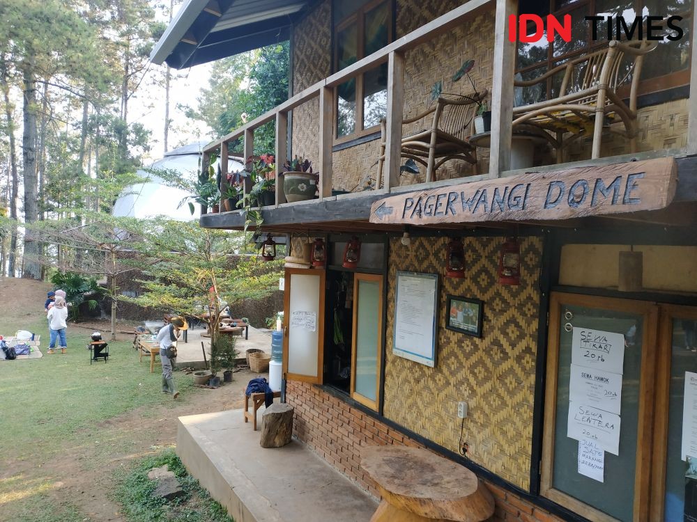 Pangerwangi Dome, Tempat Tersembunyi untuk Piknik Keluarga di Bandung