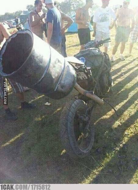 10 Potret Modifikasi Knalpot Motor Ini Antimainstream