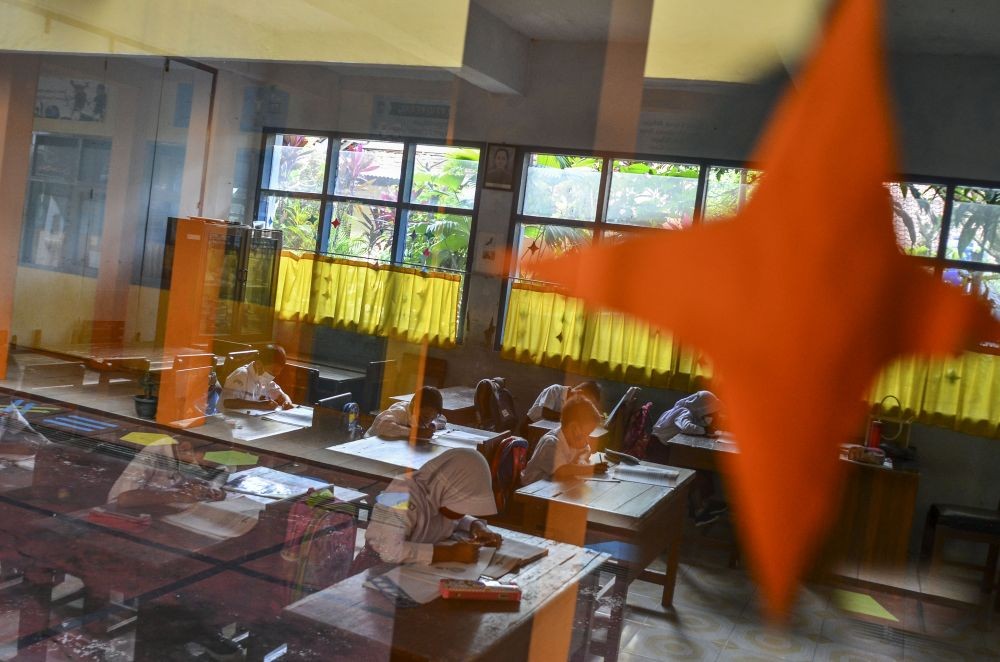 482 Sekolah di Semarang Gelar PTM, Guru Masih Ngajar Secara Daring 