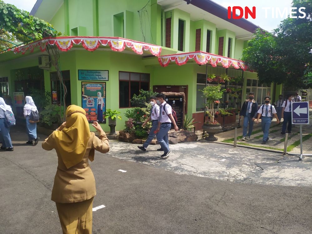 Belum Ada Klaster Sekolah, Dindik Sebut PTM di Banten Masih Aman