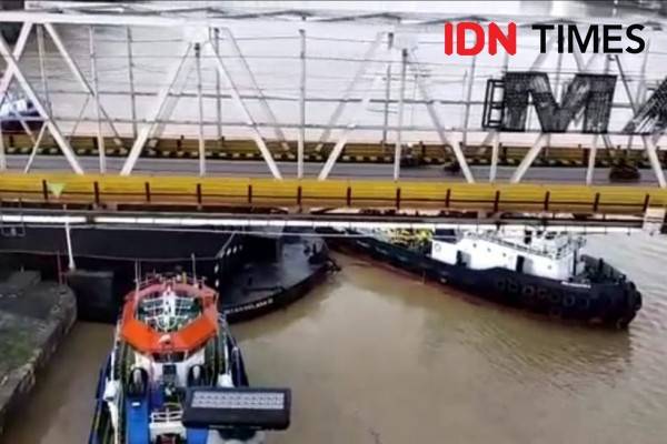 Jembatan Mahakam Dianggap Masih Layak Setelah Ditabrak Kapal