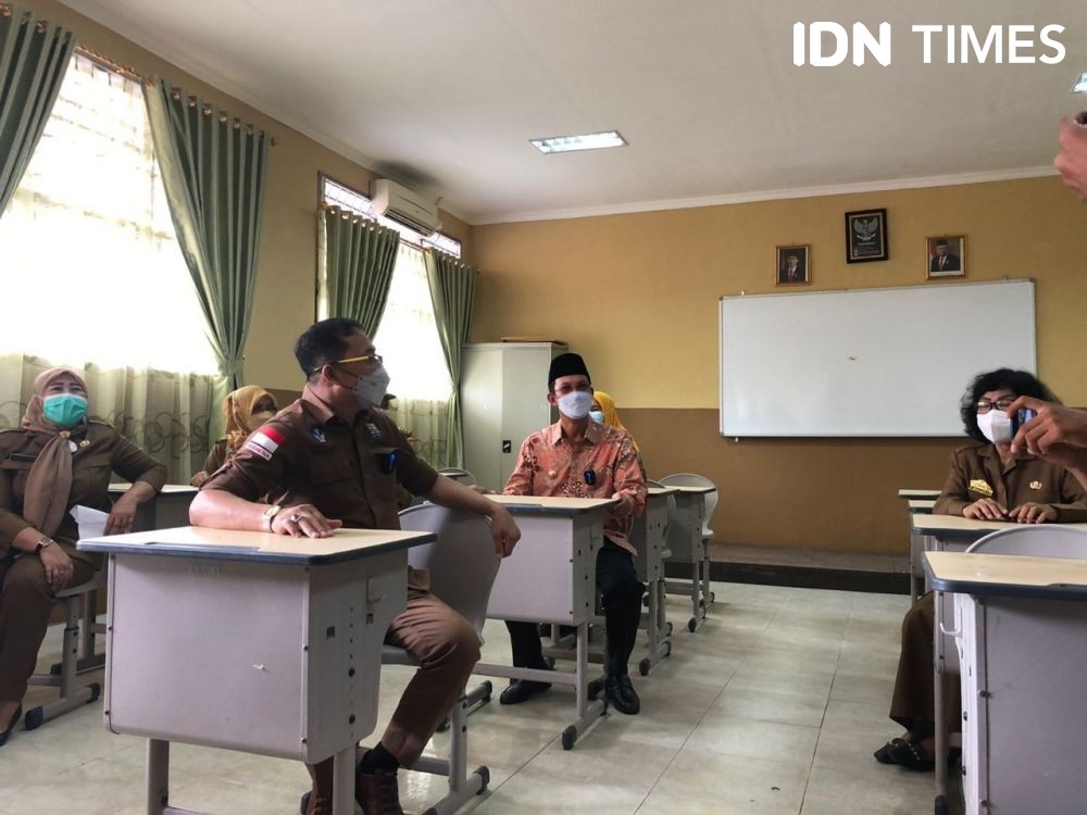 Siswa di Palembang Belajar Tatap Muka Selama Libur Nataru