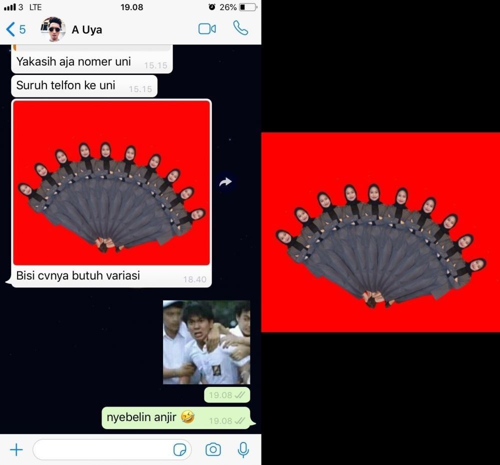 Ngakak! 10 Hasil Foto Editan Kawan yang Bikin Kesal