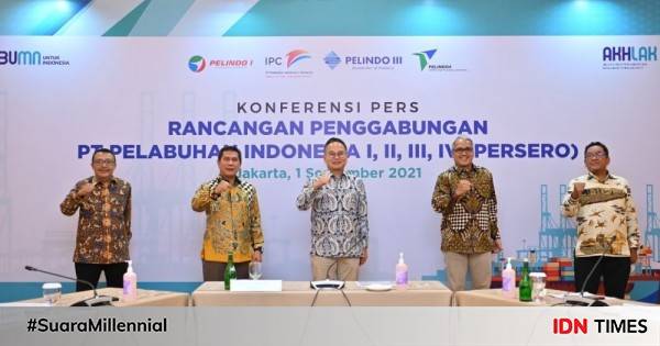 Pelindo I Hingga IV Segera Dilebur Jadi Satu BUMN Pelabuhan