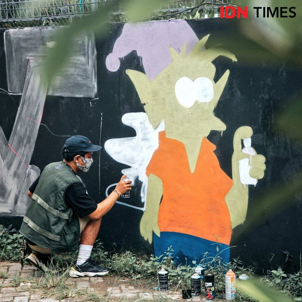 Seniman Mural Samarinda, Hidup Segan Mati pun Tak Mau