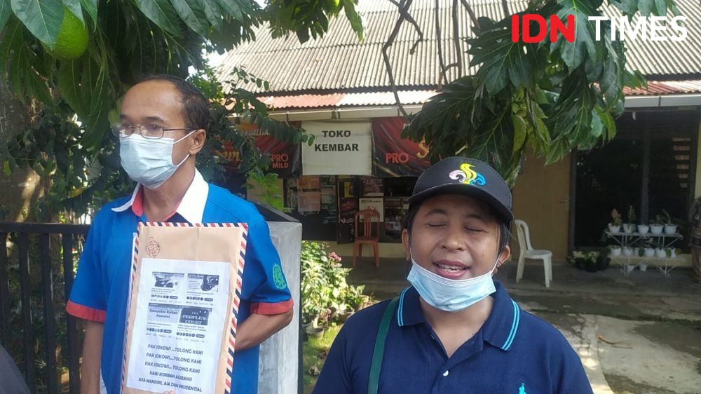 Jelang Jokowi Tiba di SMAN 2, Wanita 'Curhat' jadi Korban Asuransi  