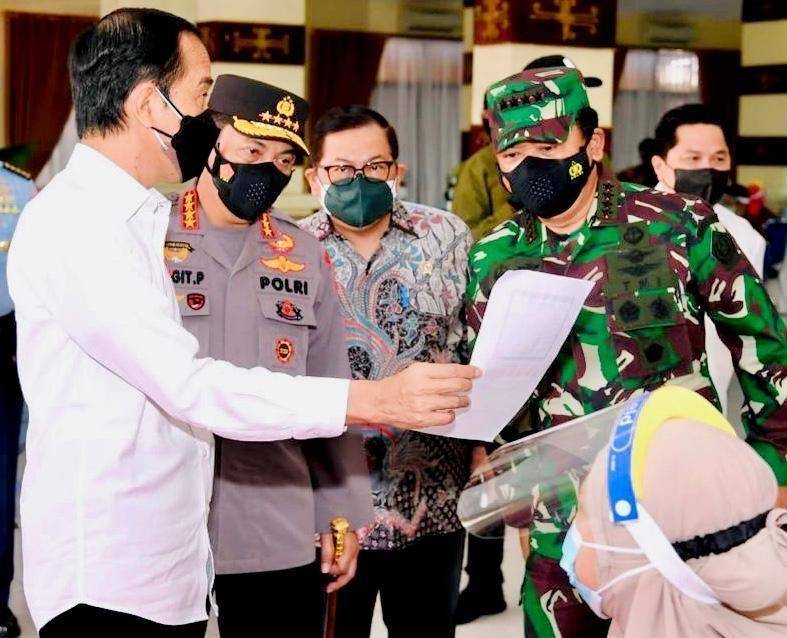 10 Potret Kunjungan Presiden Joko Widodo Ke Lampung