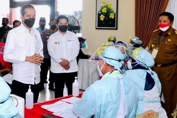 10 Potret Kunjungan Presiden Joko Widodo Ke Lampung