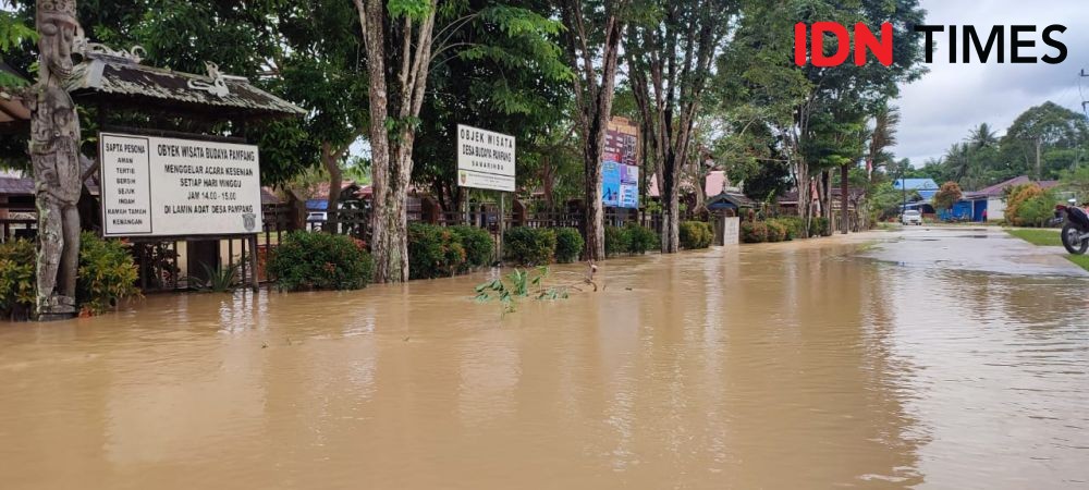 Banjir di Samarinda, Tumpukan Batu Bara Masuk ke Rumah Warga