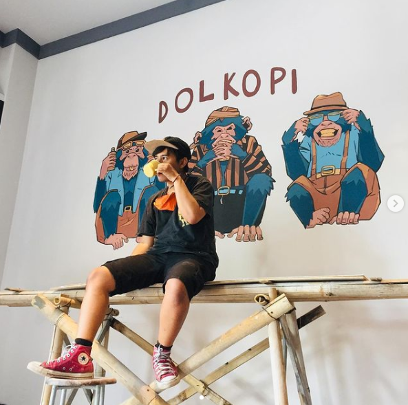 Seniman Mural Semarang Pilih Main Cantik untuk Mengkritik 