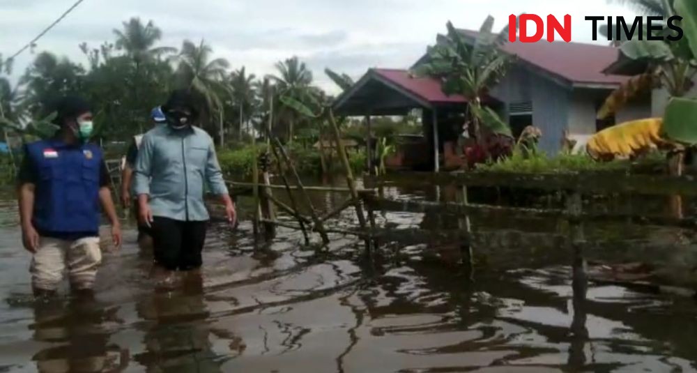 Calon Ibu Kota Negara di Kukar Terkepung Banjir selama Tiga Hari 