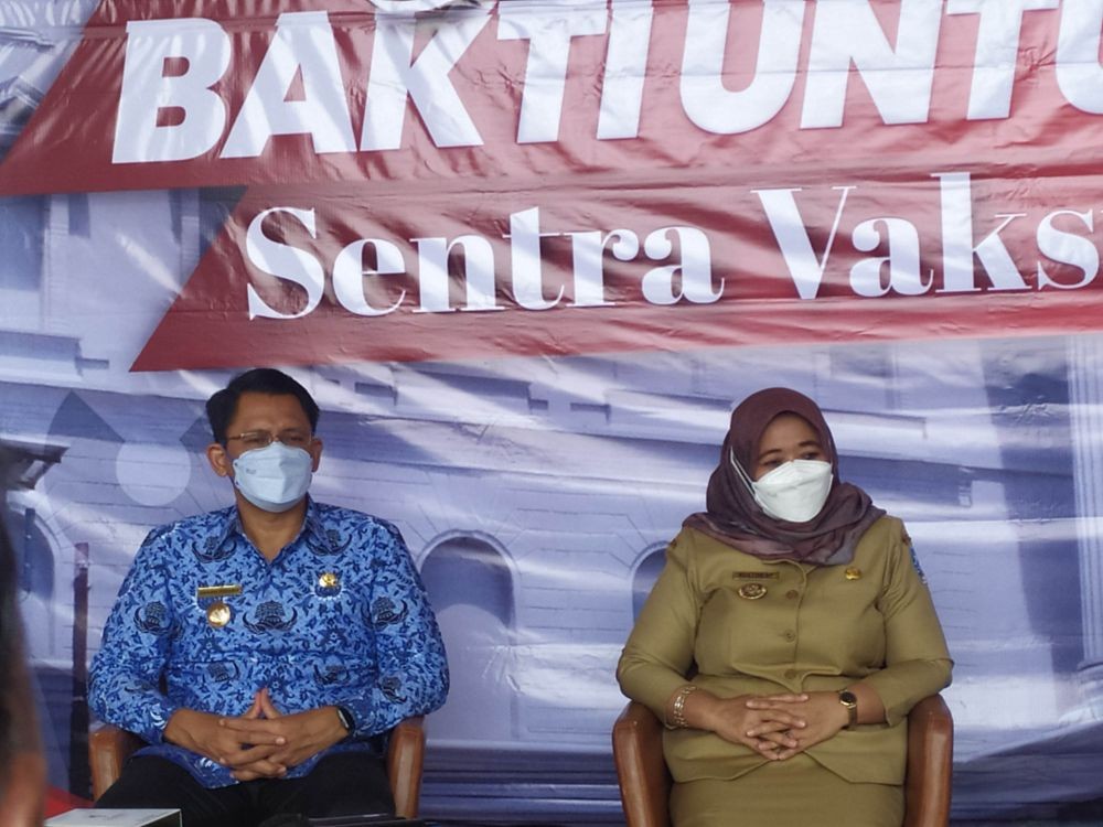 Sleman City Hall Jadi Mal Sentra Vaksinasi Pertama di Yogyakarta