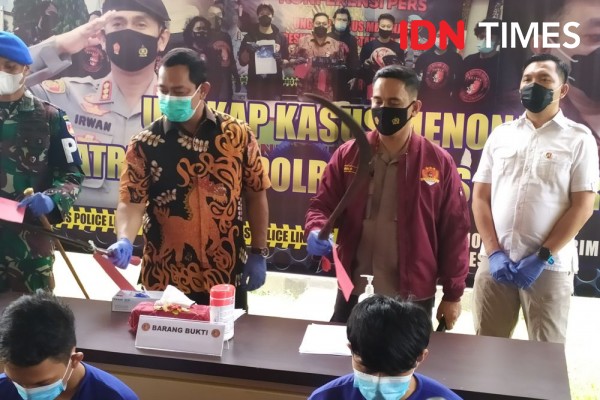 Tangan Siswa SMKN 3 Semarang Nyaris Putus Kena Bacok saat Tawuran