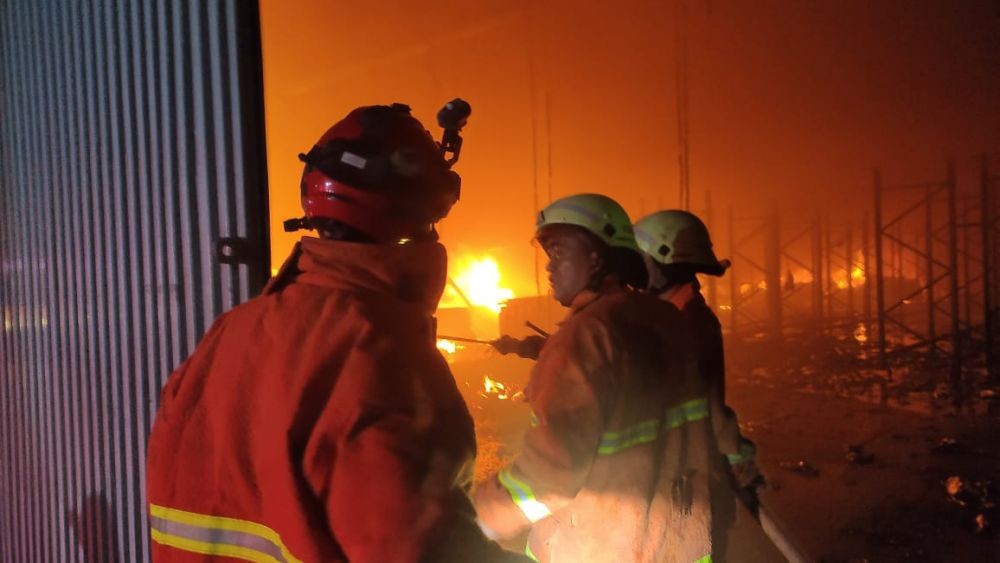 Kebakaran Hanguskan 6 Rumah di Riau, Penghuni Luntang-lantung
