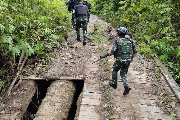 KKB Menyerang Pasukan TNI di Nduga, Korban Belum Dipastikan