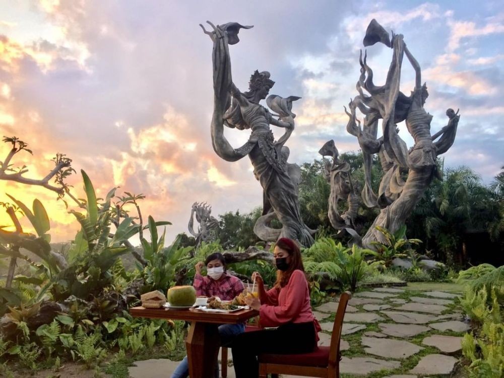 10 Potret Taman Dedari di Bali, Lokasi Syuting MV Wonderland Indonesia
