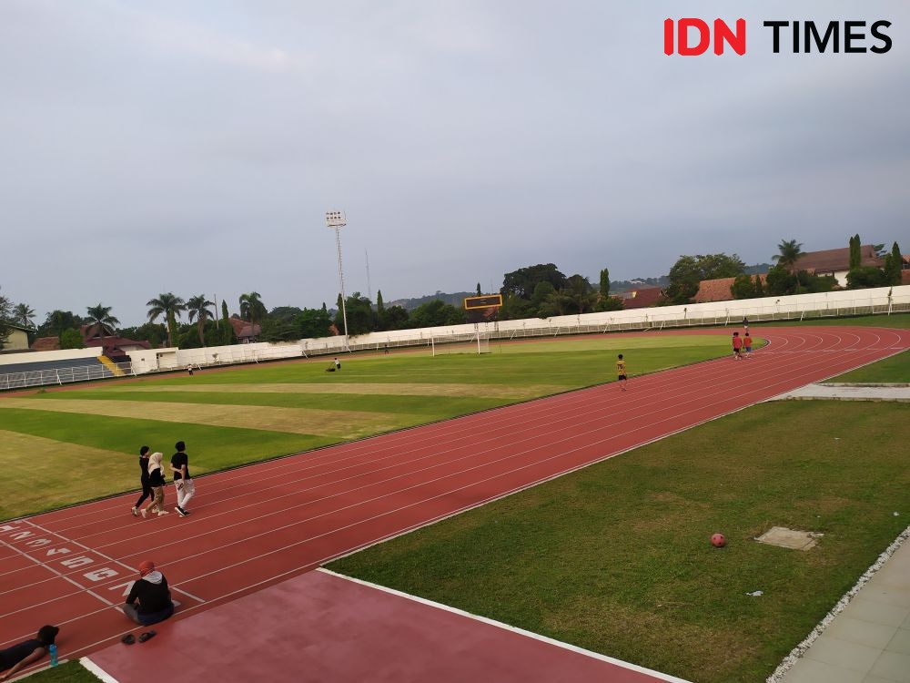 Peringati Haornas 2021, Pemkab Purwakarta Resmikan Stadion Purnawarman