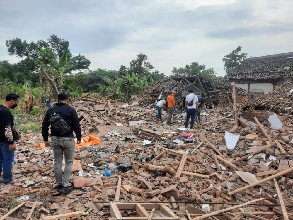 Ledakan di Pasuruan, Dua Orang Meninggal