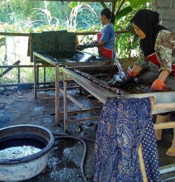 1.500 Warga Divaksin, Kampung Batik Giriloyo Buka‎ Pekan Depan