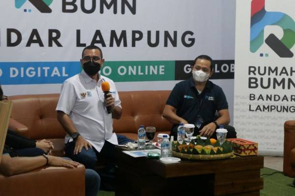 Rumah BUMN Beri Akses Pasar Dan Dana UMKM Bandar Lampung