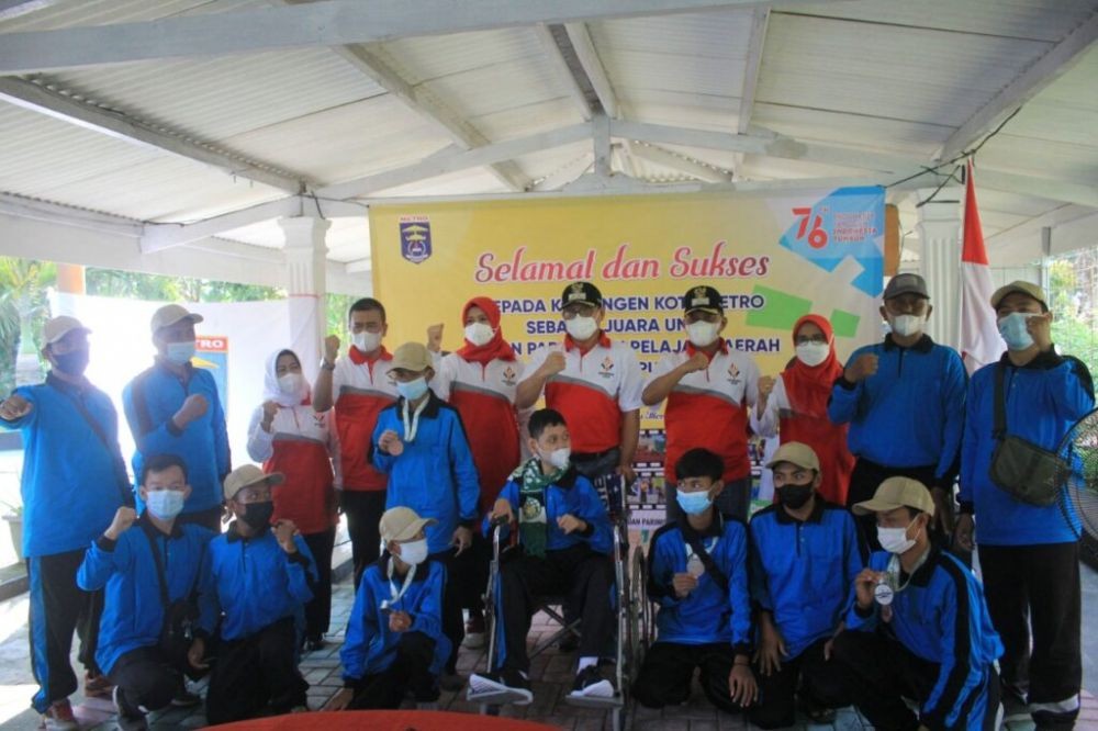 Mantap! Kota Metro Kirim 7 Atlet Kontingen Lampung PON XX Papua