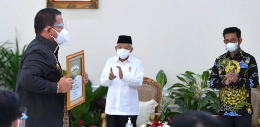 Lampung Peringkat Satu Produksi Padi Tertinggi 2019-2020, Kok Bisa?