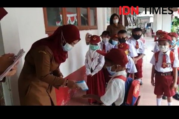 Terapkan Prokes Ketat, Sekolah di Binjai Mulai Uji Coba Tatap Muka