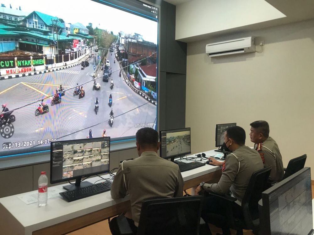 Polda Aceh Uji Coba Sistem ETLE, 5.614 Pengendara Terpantau Melanggar