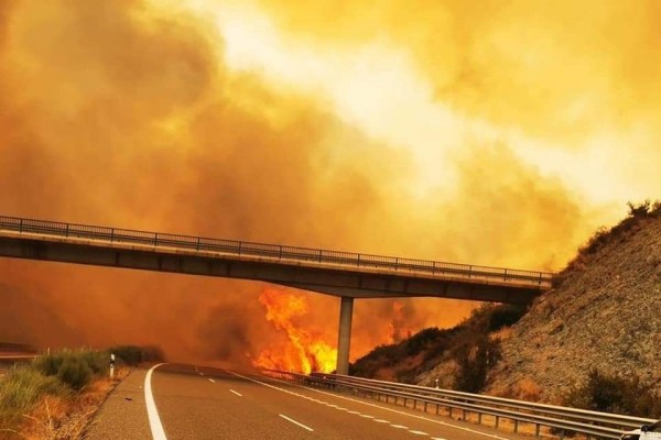 Spanyol: Kebakaran Hutan, Ribuan Warga Dievakuasi