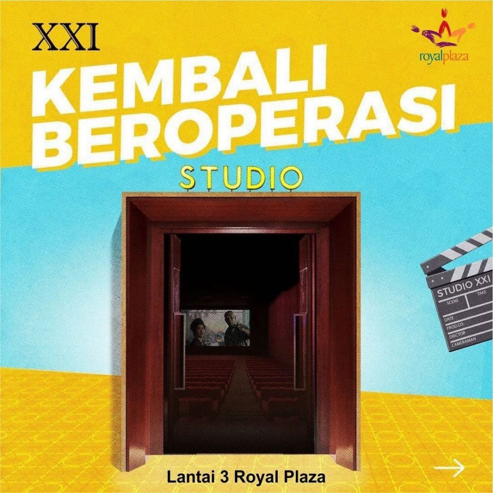 Besok, Bioskop di Kota Surabaya Akan Kembali Buka!