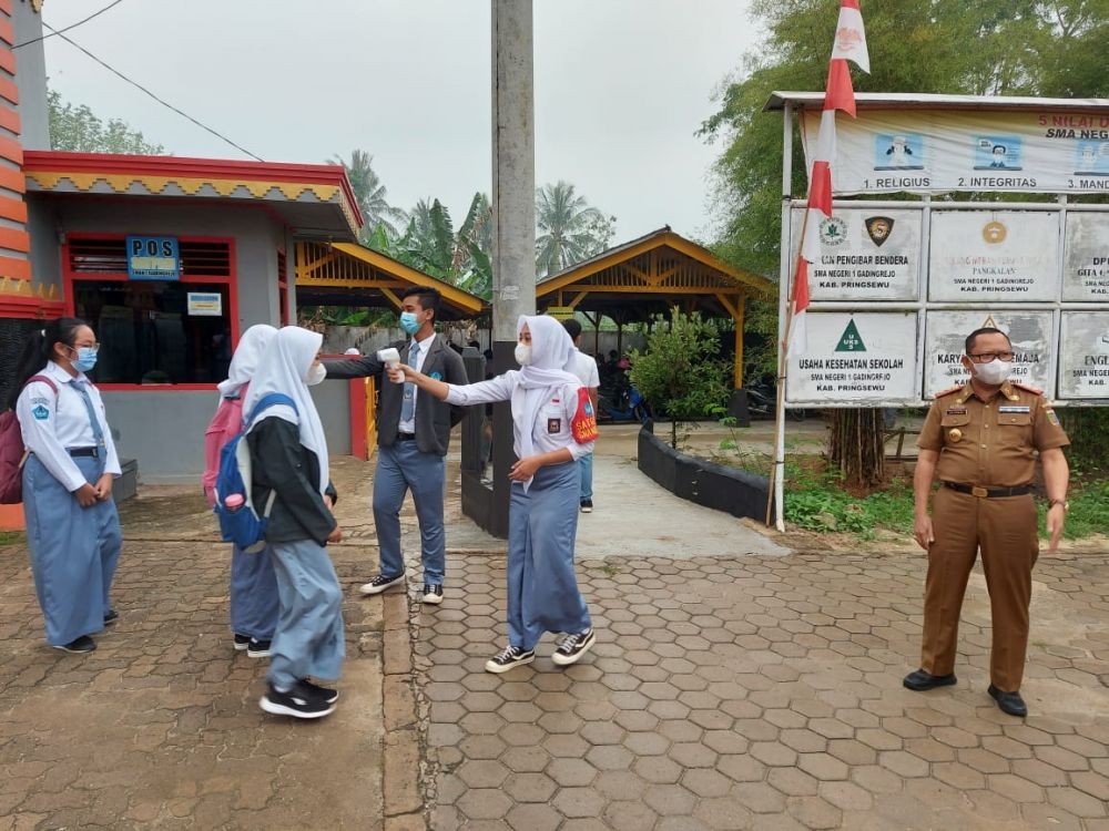 Terpapar COVID-19, Sekolah Bandar Lampung Diminta Setop Sementara PTM
