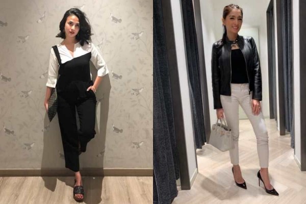 10 Adu Gaya Angel Karamoy vs. Vanessa Angel, Mama Muda Penuh Pesona