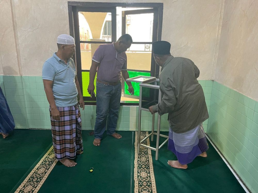 Kotak Infak Masjid di Binjai Dicuri, Pelaku Masuk Lewat Jendela