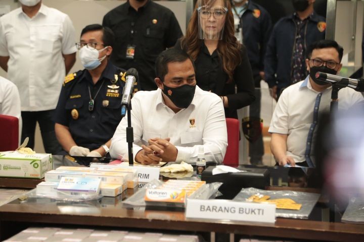 Bareskrim Polri Ungkap Kasus TPPU Obat Ilegal Senilai Rp531 Miliar