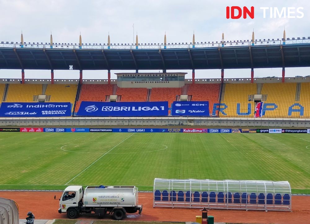 Jelang Pildun U-20, Stadion SJH Bandung Direnovasi dengan Standar FIFA