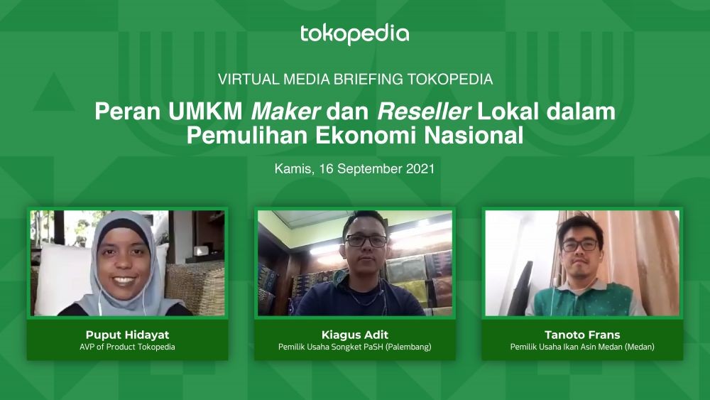 UMKM Songket Palembang Manfaatkan Tokopedia Raup Omzet Puluhan Juta