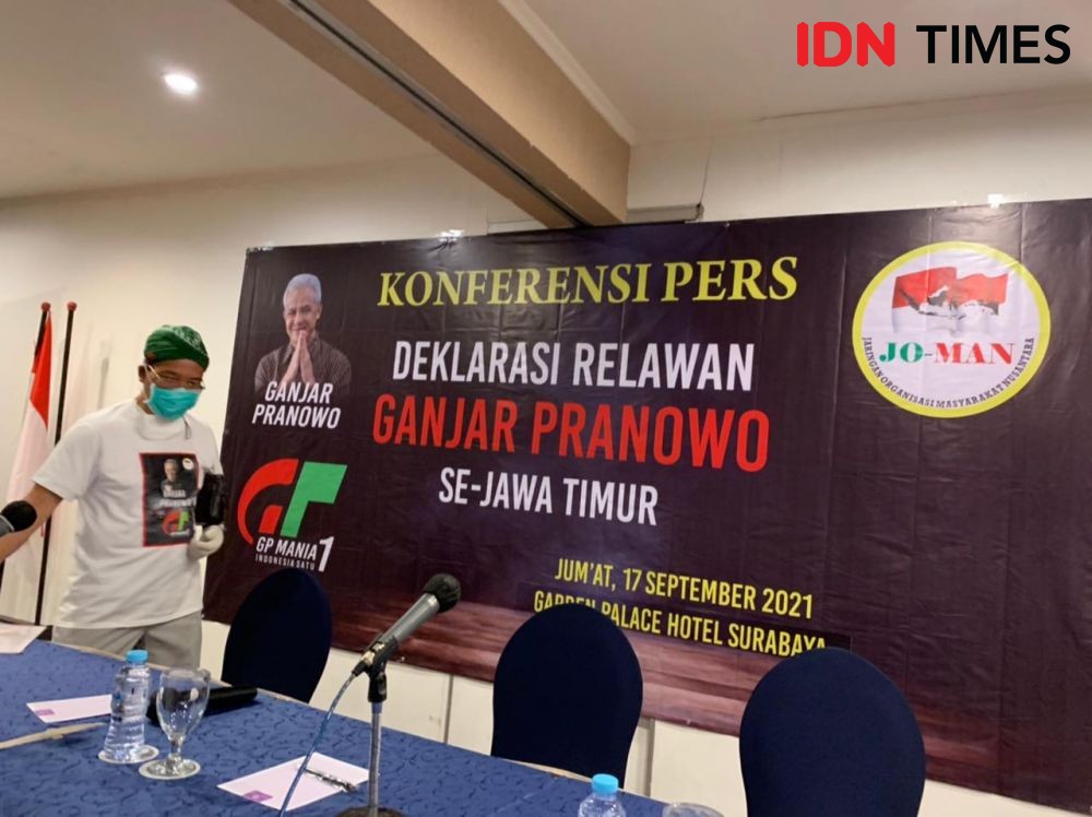 Relawan Jokowi Jatim Dorong Ganjar-Erick Tohir pada Pilpres 2024