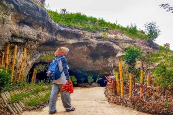 Mengenal Wisata Gua Warak Kota Metro, Dibius Pesona Sawah dan Sungai