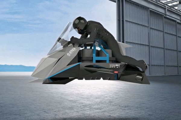 Canggih! Kenalkan Speeder, Motor Terbang Pertama Dunia