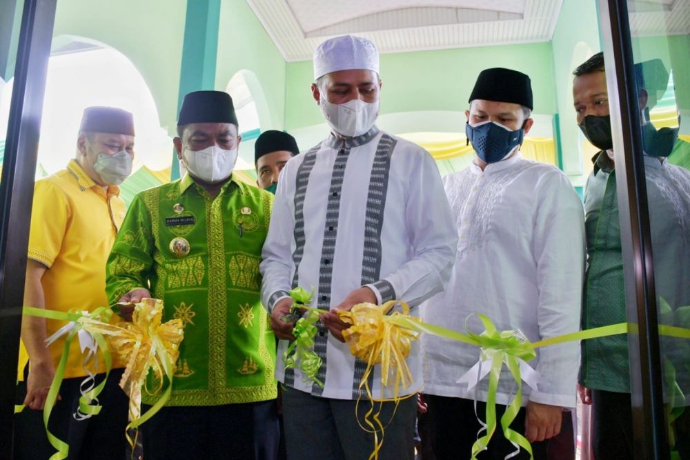 Masjid ke-23 Haji Anif Diresmikan, Ijeck Kenang Impian Sang Ayah 