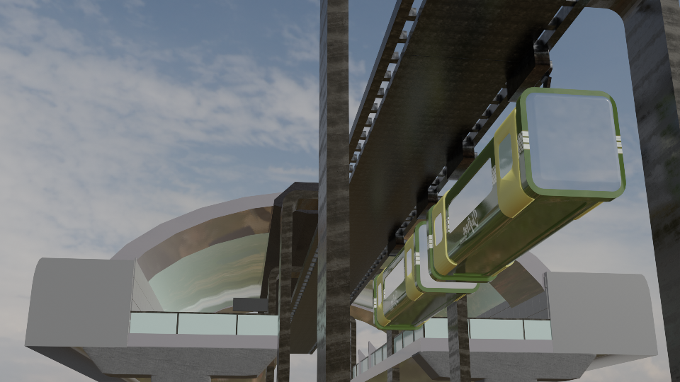 Mahasiswa UNY Rancang Sky Trem, Transportasi Umum Ramah Lingkungan 
