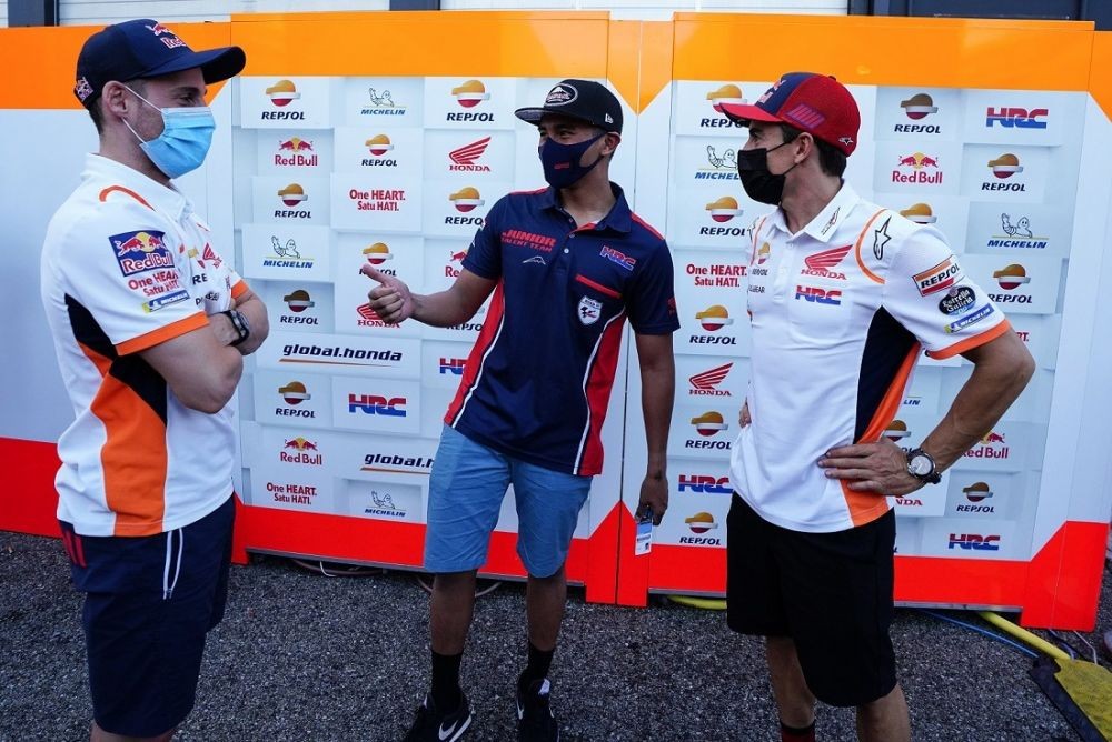 Berlaga di Moto3, Pembalap Magetan Didukung Marquez dan Espargaro